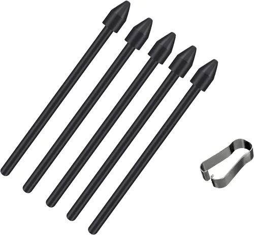 Paquete de 5 puntas de bolígrafo Tab S8 S para Samsung Galaxy Tab S8 Puntas de lápiz óptico con pinzas, Galaxy Tab S8 Puntas de bolígrafo Piezas de