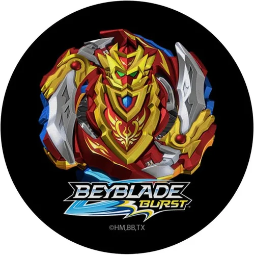 Miniatura 3 de BEYBLADE BURST TURBO ACHILLES PopSockets - Soporte para teléfonos y tabletas, Negro