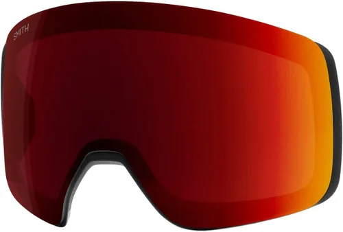 SMITH Lentes de repuesto para gafas de nieve 4D MAG S Espejo rojo sol Chromapop