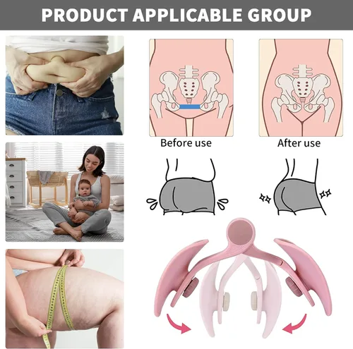 Miniatura 3 de Dispositivo de ejercicios Kegel para entrenamiento de cadera y pélvico, gimnasio en casa, entrenamiento de yoga para mujeres, tónico
