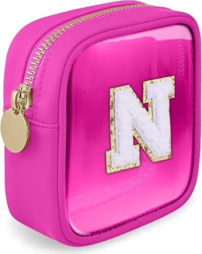 Miniatura 73 de Bolsa de Maquillaje Transparente Pequeña Bolsa de Cosméticos Bolsa de Viaje de Artículos de Aseo Bolsa Transparente con Cremallera Bolso Organizador
