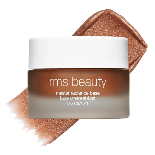 RMS Beauty Master Radiance Base – Base de maquillaje hidratante e iluminador en crema – Imprimación facial difuminadora para piel madura –