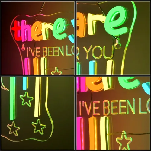 Miniatura 21 de Este Debe Ser El Lugar Letrero De Neón Letra Rosa Led Para Decoración De Pared Usb Letrero De Palabra Enciende Para Dormitorio Sala De Juegos Salón