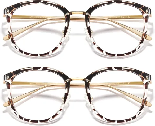 Miniatura 23 de Cyxus gafas de luz azul para mujer, gafas de computadora de moda para oficina reducen la fatiga ocular, anti migraña para trabajo y lectura