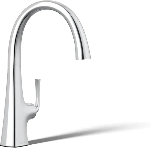Miniatura 14 de Kohler 22065-BL Graze Bar grifo del fregadero con caño oscilante