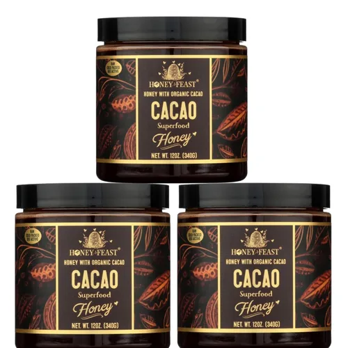 Miniatura 36 de Honey Feast, Miel de Flor Silvestre, 12 Onza