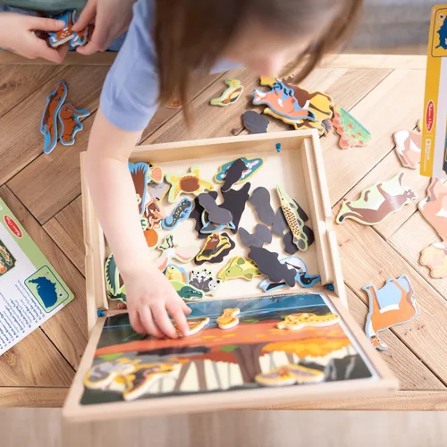 Miniatura 7 de Melissa & Doug National Parks - Juego magnético a juego de imágenes de madera para niños y niñas a partir de 3 años, materiales certificados FSC