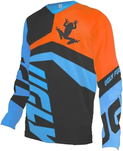 Miniatura 8 de UGLY FROG Powersports-Jerseys Camisa de descenso para hombre, ropa de verano, gran
