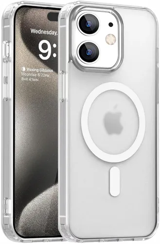 Miniatura 10 de S. Tedazo Funda magnética para iPhone 7 Plus/8 Plus compatible con MagSafe, no amarillea, protección de grado militar, funda ultradelgada a prueba