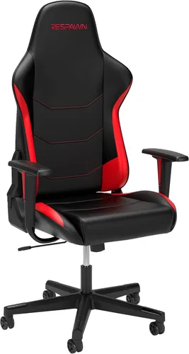 RESPAWN 110 - Silla ergonómica para videojuegos – Silla de oficina de estilo carrera para computadora de escritorio con respaldo alto – 360º Rojo