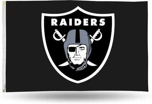 Miniatura 52 de NFL Rico Industries - Bandera estándar de 3 x 5 pies, de una cara, para interior o exterior, decoración del hogar
