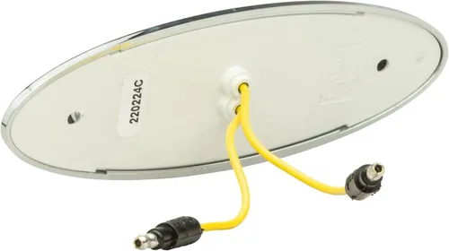 Miniatura 2 de Grote 47773 - Luz de marcador LED amarilla serie M1 (bala moldeada 180, bisel, lente transparente)