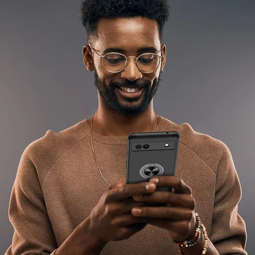 Miniatura 8 de Gritup Funda para Pixel 6A, funda para Google Pixel 6A con protector de pantalla HD, a prueba de golpes, funda para teléfono Google Pixel 6A