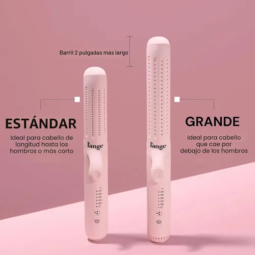 Miniatura 2 de L'ANGE HAIR Le Duo Estilizador Estándar de Flujo de Aire 360° Varita Rizadora 2 en 1 y Plancha Alisadora de Cabello de Titanio Rizador de Rubor