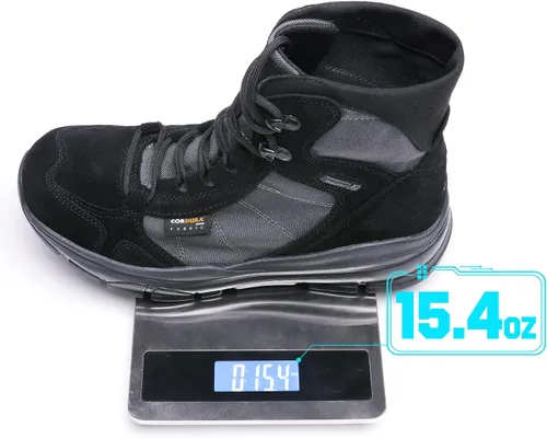 Miniatura 3 de NORTIV 8 Botas de trabajo tácticas militares ligeras para hombre, botas de combate para motocicleta al aire libre