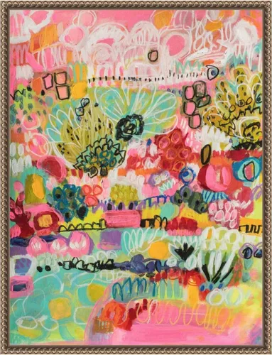 Miniatura 16 de Amanti Art Karen Fields - Lienzo enmarcado para pared, 24 x 18 pulgadas, jardín bohemio III por Karen Fields, lienzo enmarcado para pared, arte