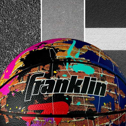 Miniatura 9 de Franklin - Balón de baloncesto duro para interiores y exteriores, tamaño oficial, 1 unidad