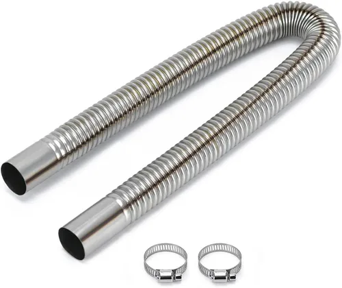 PTNHZ Manguera Flexible Universal de Acero Inoxidable Calibre 1 pulgada para Tubo de Escape de Calentador de Aire de Estacionamiento, Tanque de
