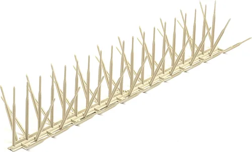 Bird B Gone BBG2000-7-TAN - Estaca de plástico para pájaros, 50 pies por 7 pulgadas, color marrón Beige Bronceado