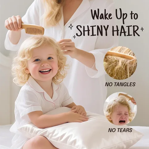 Miniatura 4 de Olesilk - Funda de almohada 100% seda con cremallera oculta para la belleza del cabello y la piel, ambos lados, 19 milímetros (0.74 pulgadas)