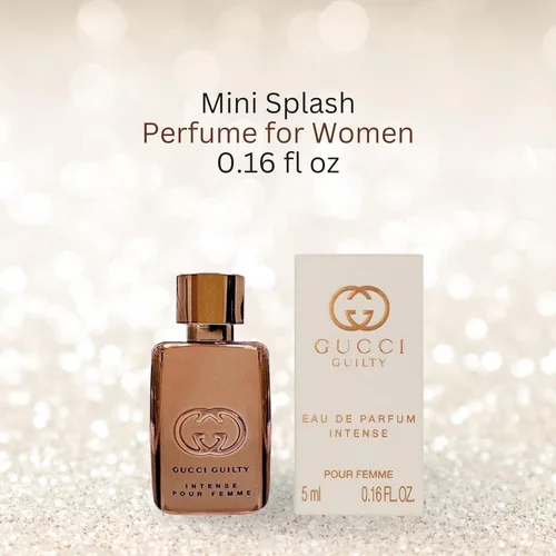 Miniatura 2 de Gucci Perfume Guilty para mujer Eau De Parfum Intense Mini Perfume Splash 0.16 Fl Oz