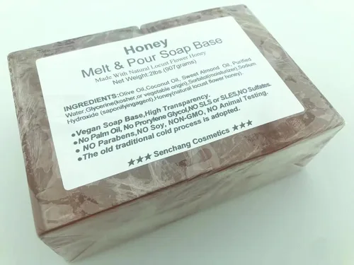 Miniatura 9 de 通用 Base de jabón para derretir y verter mantequilla de cacao de 2 libras, fácil de derretir y verter, natural, orgánico, base de jabón vegano, sin