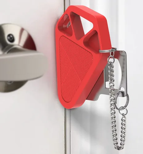 Cerradura de puerta portátil Cerraduras de puerta de viaje para habitaciones de hotel, cerraduras de apartamento, cerradura de seguridad para el