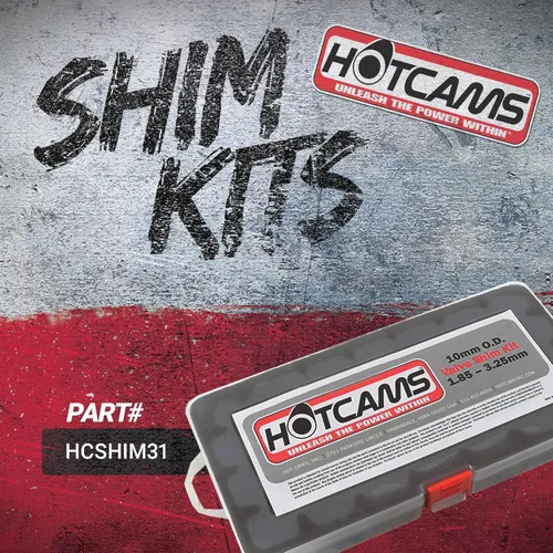 Miniatura 4 de Hot Cams Kit completo de cuña de válvula de 0.394 in HCSHIM31 para varias motos KTM Adventure Street Super Duke y Enduro Dirt Bikes
