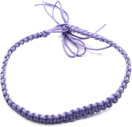 Miniatura 45 de Hemp Anklet Adjustable Tie On