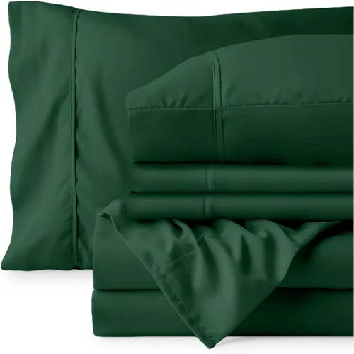 Miniatura 87 de Bare Home Hotel Luxury - Juego de sábanas tamaño individual, extra suave, 4 piezas, bolsillos profundos, ajuste fácil, refrescante y transpirable