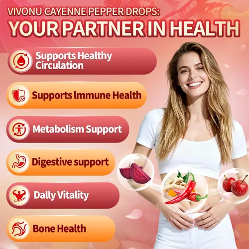 Miniatura 2 de Suplemento líquido de gotas de pimienta de cayena + tecnología liposomal 98% de absorción, soportes* vena de piernas, corazón y vasos sanguíneos*