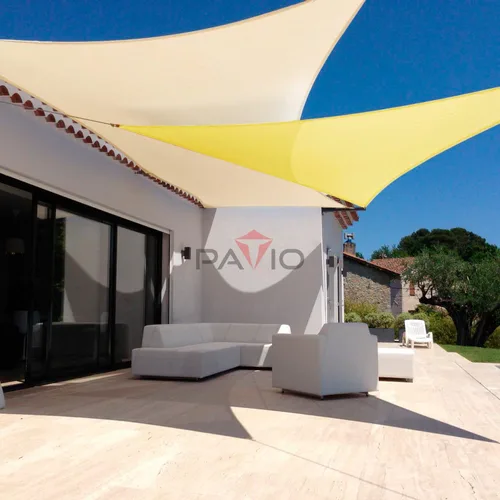 Miniatura 5 de Patio Paradise TN BL BW RD OG GE Toldo rectangular parte # 1 - Tela de bloque UV permeable durable al aire libre - Personalizado disponible