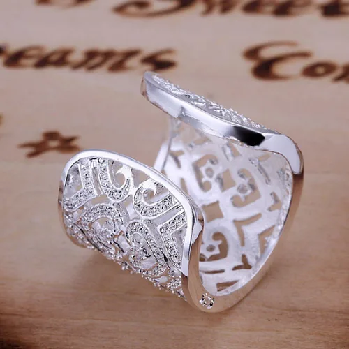 Miniatura 2 de Naivo Europe Style 925 - Anillo de diadema con circonitas blancas Plata 925