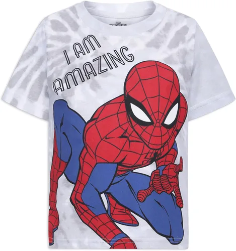 Miniatura 6 de Marvel Spider-Man Boys Short Sleeve T-Shirt 3 Pack for Toddler and Big Kids