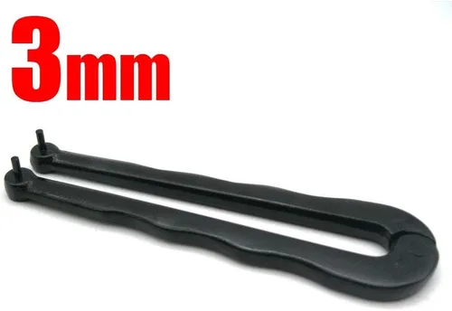 Miniatura 2 de YOUTO - Llave de cara ajustable para tuercas redondas con agujeros perforados (0.118 pulgadas)