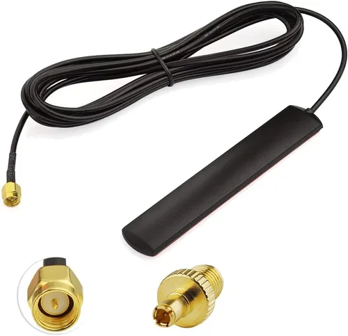 Wlaniot - Antena 4G LTE GSM omnidireccional 700-2600MHZ Antena de montaje adhesivo con conector macho SMA para automóvil, enrutador de punto de