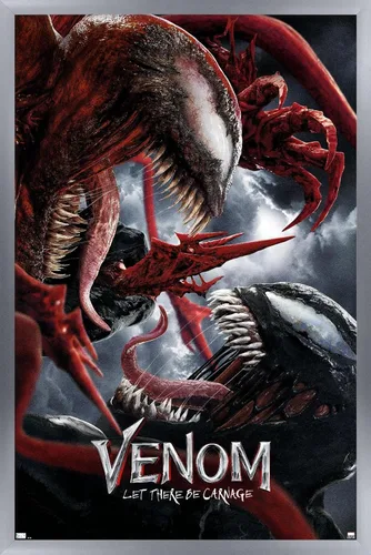 Miniatura 15 de Trends International Marvel Venom: Let There be Carnage - Póster de pared de batalla de una hoja, 14.725 x 22.375 pulgadas, versión enmarcada