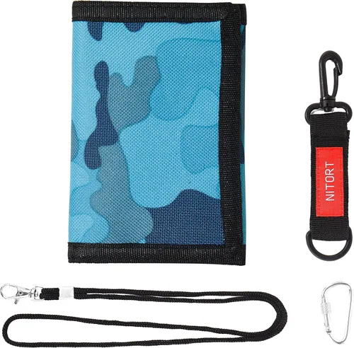 Billetera, carteras de lona para deportes al aire libre para niños, bonita cartera con cremallera para niños, cartera de bolsillo frontal con