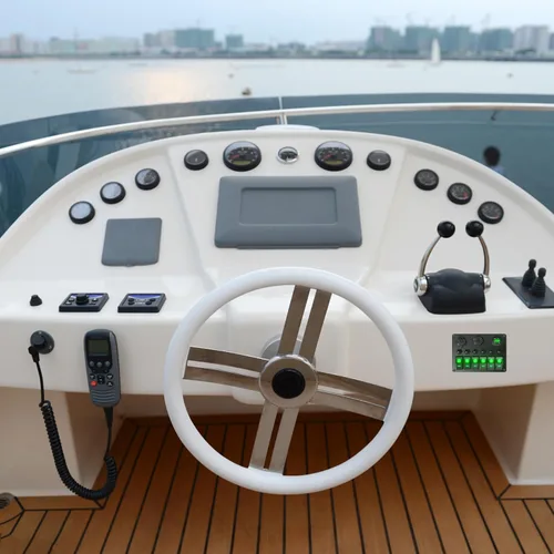 Miniatura 7 de Panel de interruptor basculante de barco marino impermeable de 6 bandas, protector de sobrecarga, 12-24 V, 36 W, cargador USB dual QC3.0