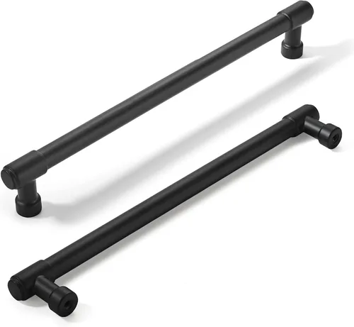 Miniatura 152 de khtumeware - Juego de 2 tiradores grandes para gabinete, diámetro 1-3/4 pulgadas, zinc resistente, para cajones, puertas y tocadores, color latón