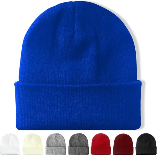 Miniatura 29 de NPQQUAN Unisex Beanie Hats for Men Women Winter Knit Beanies