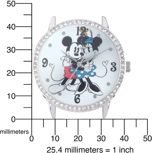 Miniatura 5 de Disney - Reloj con diamantes de imitación, para mujer.