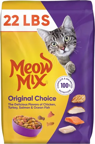 Miniatura 9 de Meow Mix Original Choice - Alimento seco para gatos, 3.15 libras (paquete de 4)