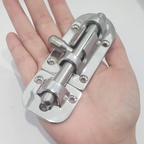 Miniatura 6 de Marine - Perno de acero inoxidable 316 resistente de 4-3/8 pulgadas para ventana de barco marino, puerta, escotilla, gabinete