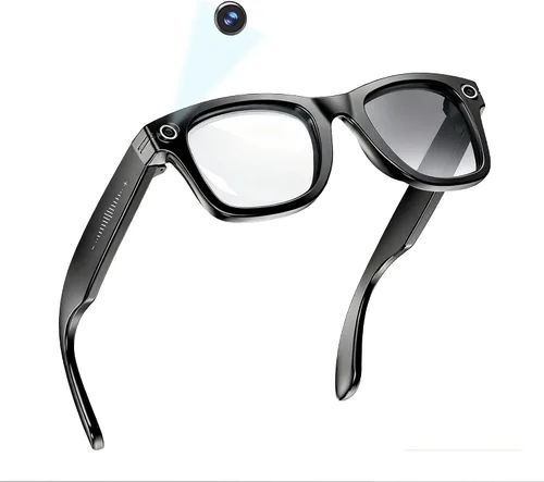 Miniatura 15 de Gafas Inteligentes AI para Vlogging y Fotografía - Gafas de Cámara de Grabación 4K con Estabilización AI, Bluetooth 5.3, Audio Integrado