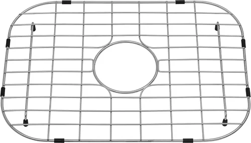 Miniatura 18 de Rejilla de fregadero de cocina y protectores de fregadero, rejillas de fregadero de acero inoxidable para la parte inferior de los fregaderos