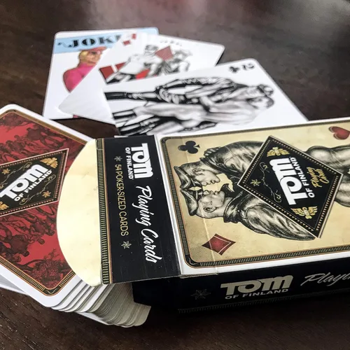 Miniatura 2 de Tom de Finlandia naipes (cartas de póquer gay)