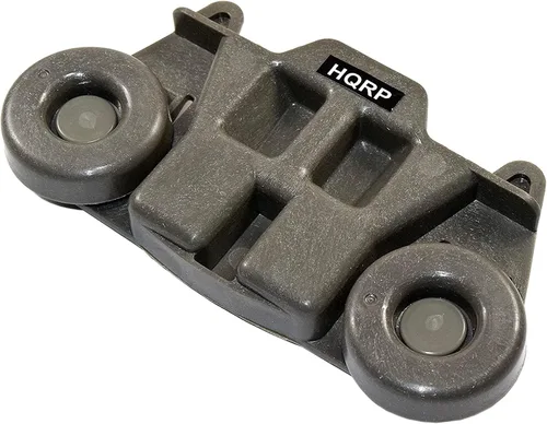 Miniatura 5 de HQRP Paquete de 4 ruedas inferiores compatibles con AP5983730 W10195416V W10105417 PS11722152 W10195416VP GE Whirlpool Kenmore funciona
