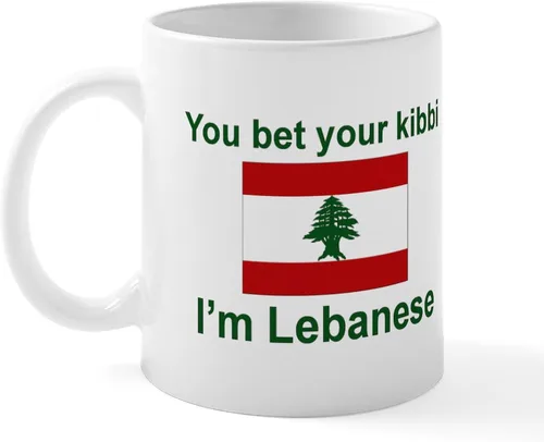 Miniatura 34 de CafePress #1 - Taza de café de cerámica libanesa de 11 oz (11.0 fl oz)