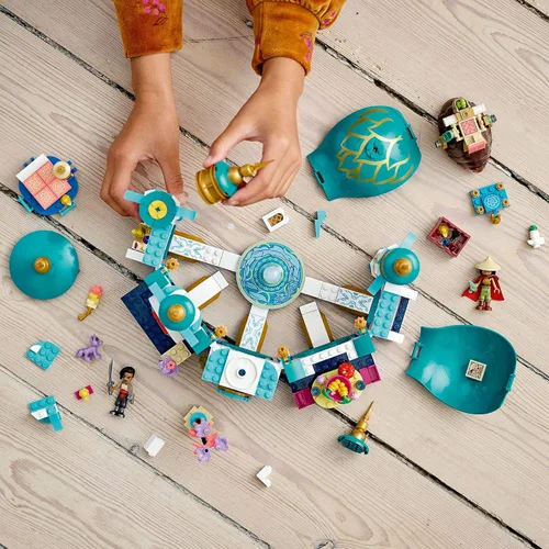 Miniatura 6 de LEGO Disney Raya and The Heart Palace 43181 Kit de construcción de juguetes imaginativos; es un regalo único de Disney para niños que aman